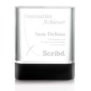 Tudor Rectangle Crystal Award