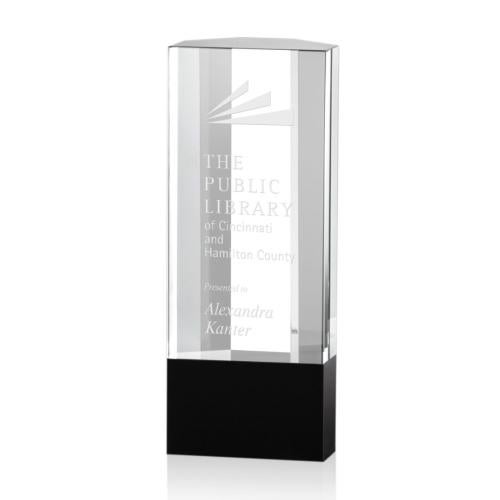 Awards and Trophies - Crystal Awards - Burton Towers Crystal Award