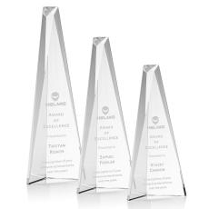 Employee Gifts - Belize Optical Obelisk Crystal Award