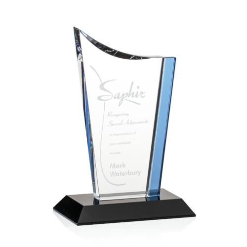Awards and Trophies - Crystal Awards - Harris Peaks Crystal Award