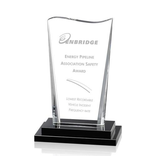 Awards and Trophies - Crystal Awards - Serafina Unique Crystal Award