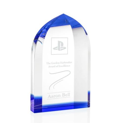 Awards and Trophies - Crystal Awards - Strobel Peaks Crystal Award