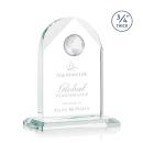 Blake Starfire Globe Crystal Award