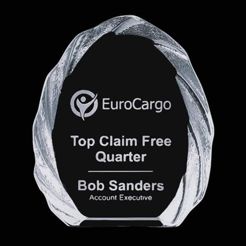 Awards and Trophies - Desktop Awards - Tottenham Iceberg Crystal Award