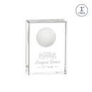 Pennington Golf Rectangle Crystal Award
