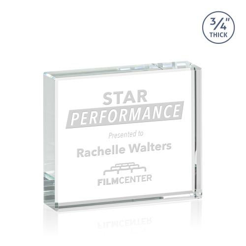 Corporate Gifts - Desk Accessories - Paperweights - Verona Paperweight - Starfire