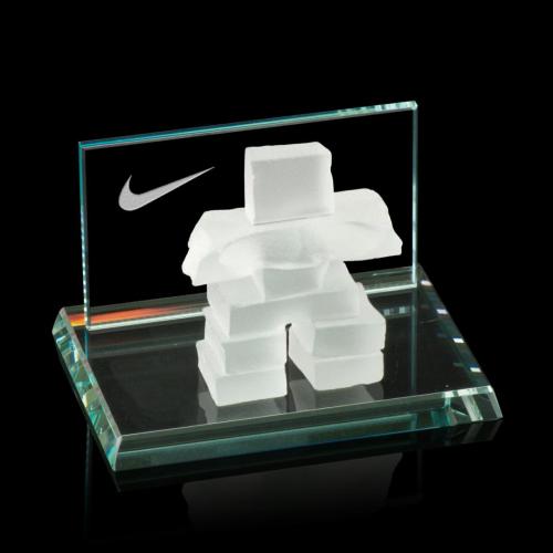 Awards and Trophies - Patriotic Awards - Inukshuk Card Holder 