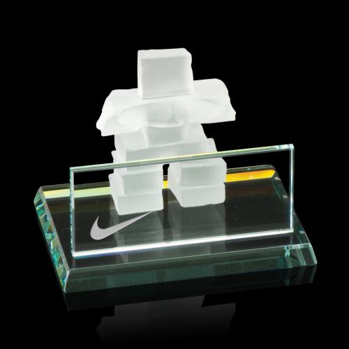 Awards and Trophies - Patriotic Awards - Inukshuk Card Holder 