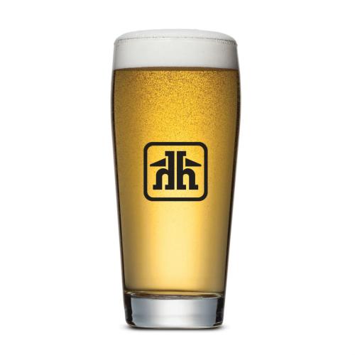Corporate Gifts - Barware - Pilsners & Steins - Wilmington Beer Glass - Imprinted