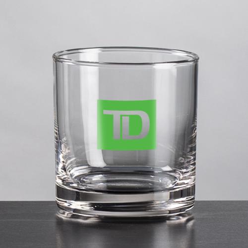 Corporate Gifts - Barware - On the Rocks Glasses - Aristocrat OTR/DOF - Imprinted
