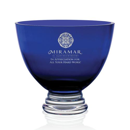 Corporate Gifts - Bowls - Alexandra Footed Bowl