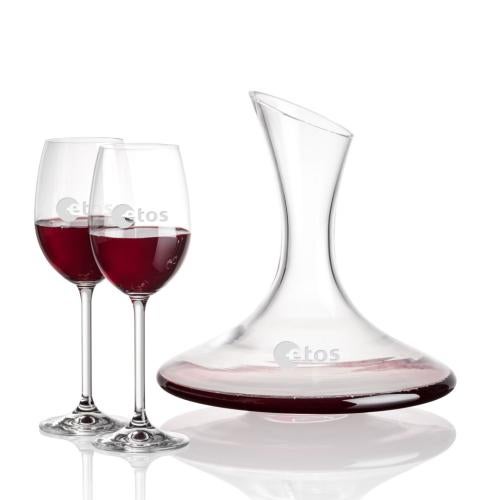 Corporate Gifts - Barware - Gift Sets - Madagascar Carafe & Woodbridge Wine