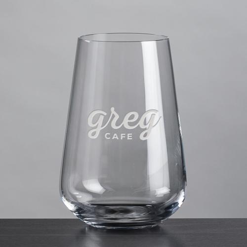 Corporate Gifts - Barware - Hiball Glasses - Breckland Hiball/Cooler - Deep Etch