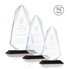 Employee Gifts - Sheridan Black Unique Crystal Award