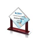 Carradine Full Color Diamond Crystal Award