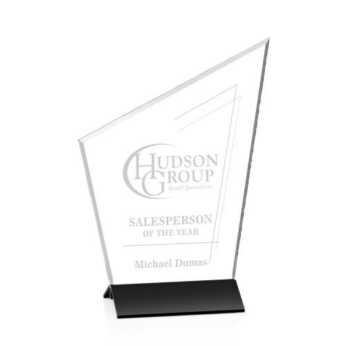 Awards and Trophies - Crystal Awards - Lynx Black Peaks Crystal Award