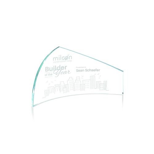 Awards and Trophies - Crystal Awards - Burnhaven Crescent Crystal Award