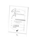 Cantebury Vertical Rectangle Crystal Award