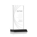 Hawkins Liquid&trade; Black Rectangle Crystal Award
