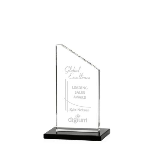Awards and Trophies - Crystal Awards - Dixon Black Peaks Crystal Award