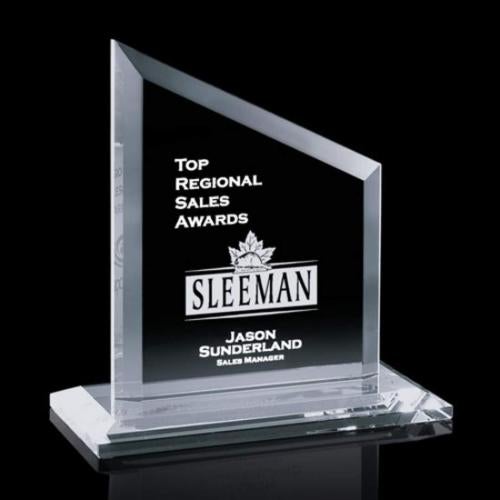 Awards and Trophies - Crystal Awards - Primrose Peaks Crystal Award