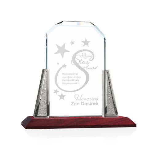Awards and Trophies - Crystal Awards - Renata Starfire Peaks Crystal Award