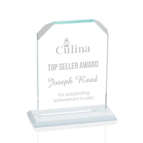 Awards and Trophies - Crystal Awards - Waterford White Peaks Crystal Award