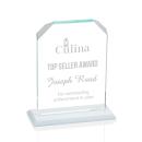 Waterford White Peaks Crystal Award