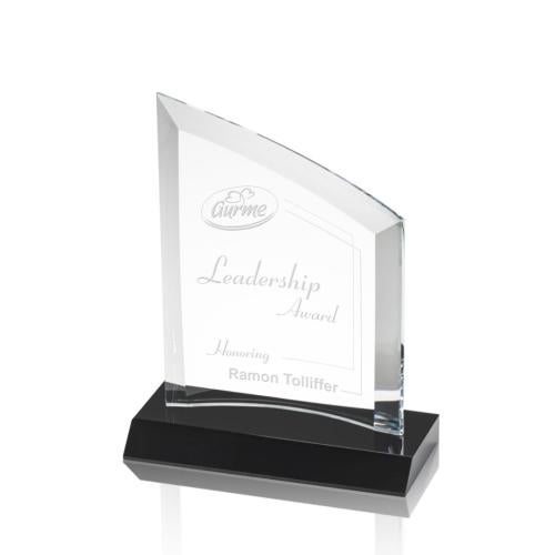 Awards and Trophies - Crystal Awards - Templar Black Peaks Crystal Award