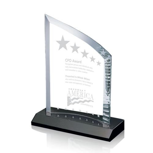 Awards and Trophies - Crystal Awards - Hamilton Peaks Crystal Award