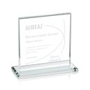 Sahara Clear Square / Cube Crystal Award
