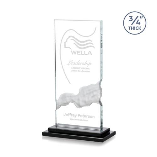 Awards and Trophies - Crystal Awards - Viceroy Rectangle Crystal Award