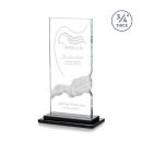 Viceroy Rectangle Crystal Award