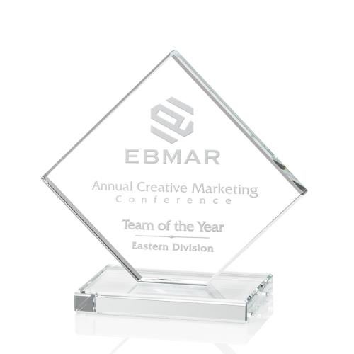 Awards and Trophies - Crystal Awards - Wellington Starfire Diamond Crystal Award