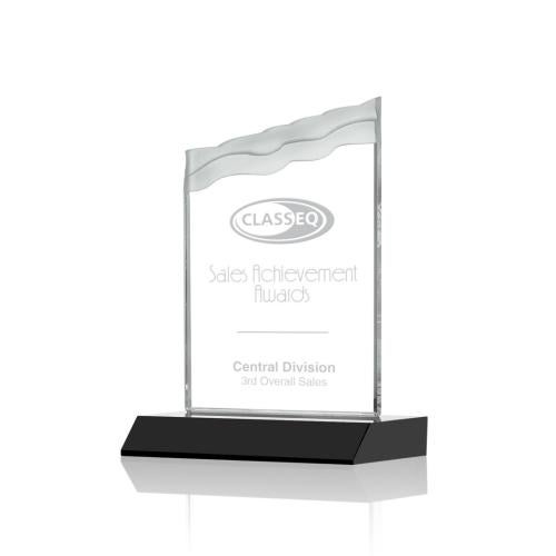 Awards and Trophies - Crystal Awards - Oakwood Black Peaks Crystal Award