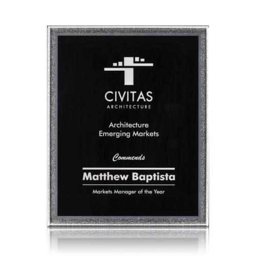 Awards and Trophies - Plaque Awards - Signet - Silver