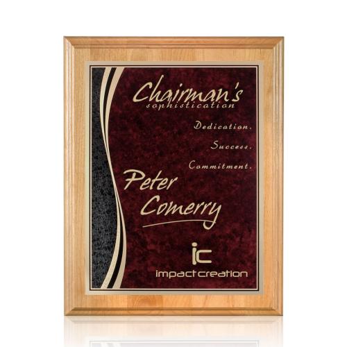 Awards and Trophies - Plaque Awards - Erindale/Finch - Red