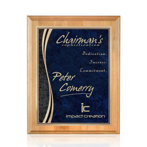 Awards and Trophies - Plaque Awards - Erindale/Finch - Blue