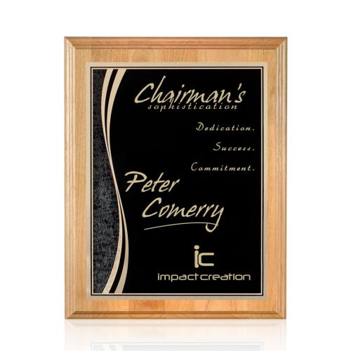 Awards and Trophies - Plaque Awards - Erindale/Finch - Black