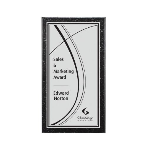Awards and Trophies - Plaque Awards - Baltimore/Everett Plaque - Silver/Tall