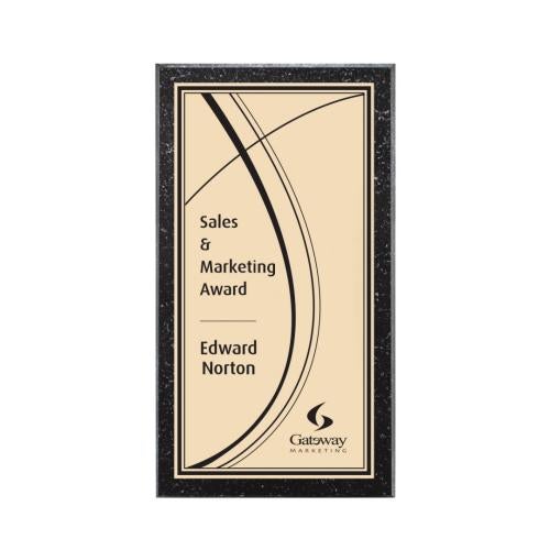Awards and Trophies - Plaque Awards - Baltimore/Everett Plaque - Gold/Tall