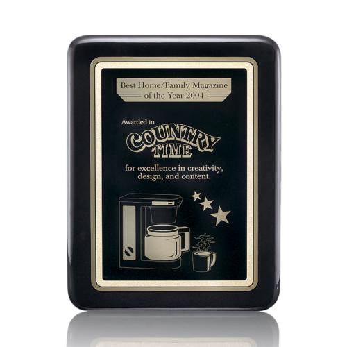 Awards and Trophies - Plaque Awards - Sydenham/Calvert - Black Finish