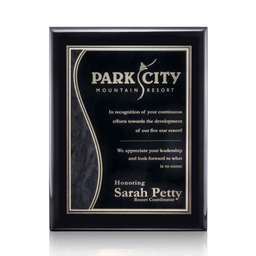 Awards and Trophies - Plaque Awards - Oakleigh/Nobleton Plaque - Black Finish