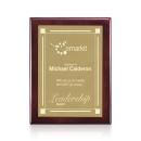 Oakleigh/Warden Plaque - Rosewood Finish
