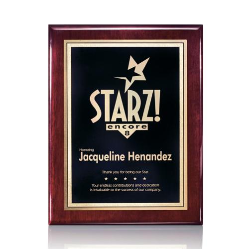 Awards and Trophies - Plaque Awards - Oakleigh/Ashbury Wall Plaque