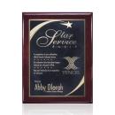 Oakleigh/Birchcliff Plaque - Rosewood Finish
