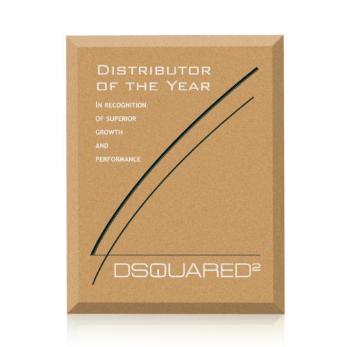 Awards and Trophies - Plaque Awards - Rollinson Plaque - Gold