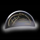 Bluffwood Black Crescent Crystal Award