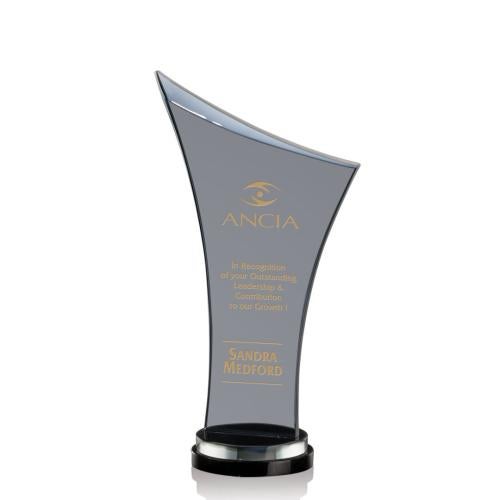 Awards and Trophies - Crystal Awards - Quarton Black Peaks Crystal Award