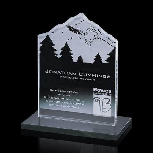 Awards and Trophies - Crystal Awards - Blackwood Glass Award